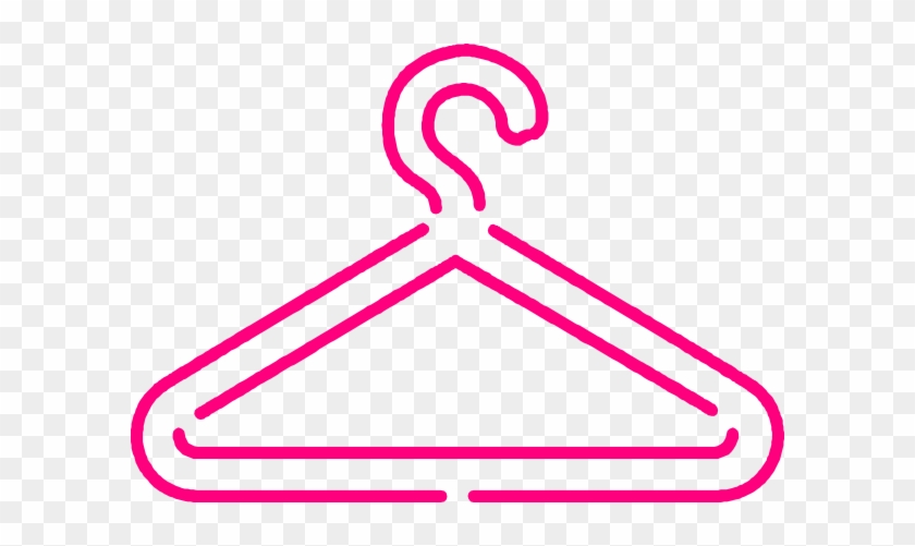 Pink Dress Clipart Animated - Hanger Clipart #455188