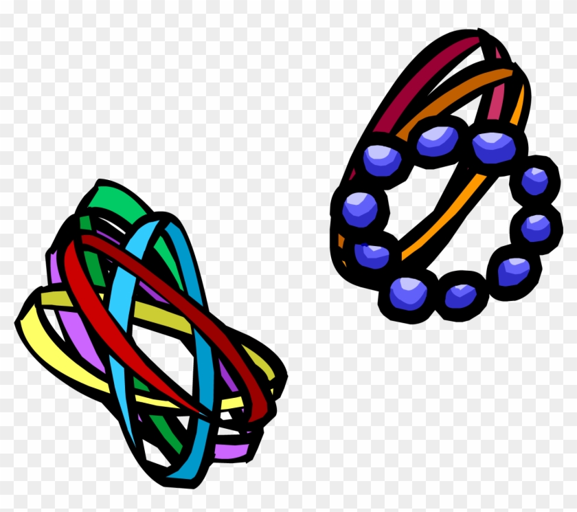 Mixed Bracelets Clothing Icon Id 5001 - Club Penguin Bracelets #455235