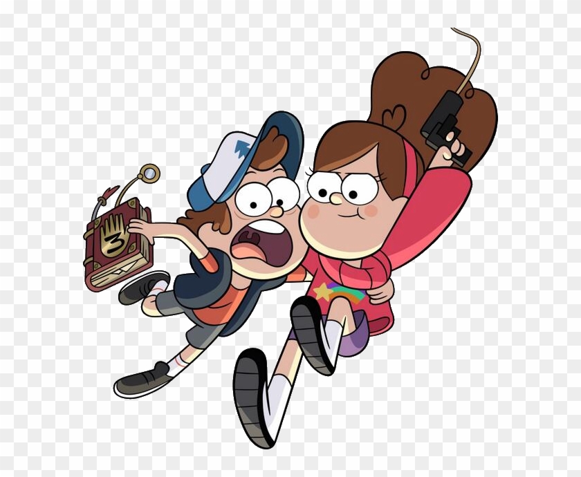 Tumblr Nm5oxdhhte1tcemtyo1 1280 - Gravity Falls Dipper Y Mabel Png #455287