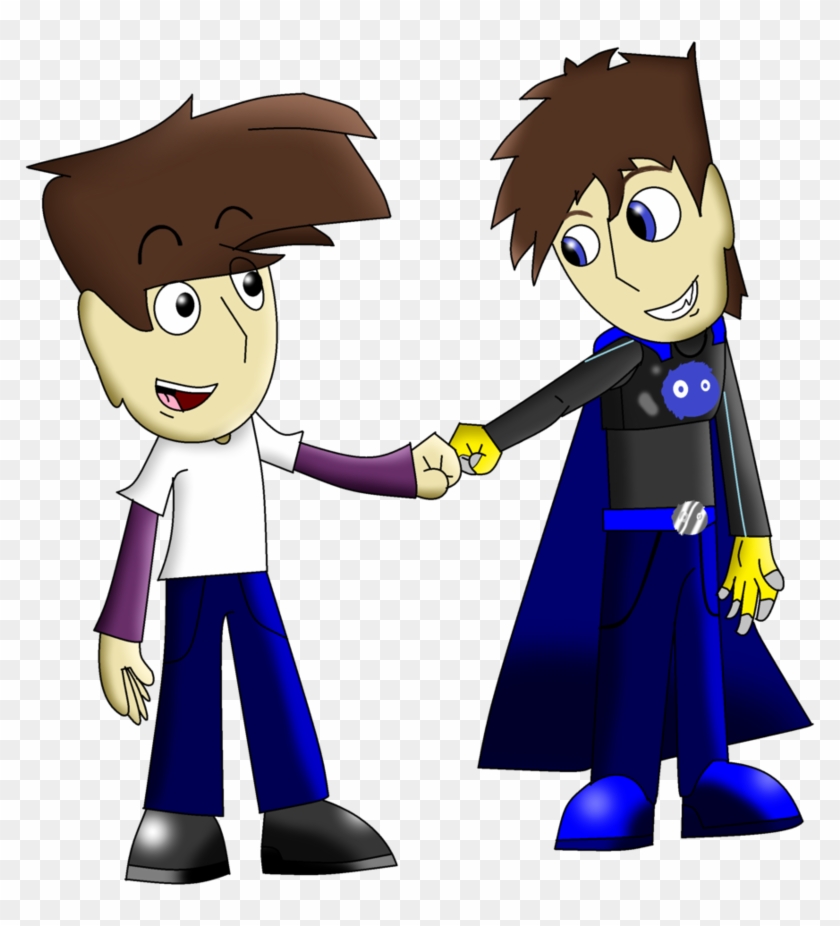 Fist Bump By Scfofficial - Cartoon - Free Transparent PNG Clipart Images  Download