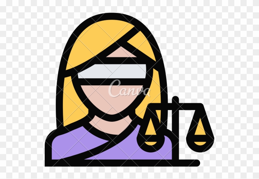 Pin Lady Justice Clip Art - Icon #455429