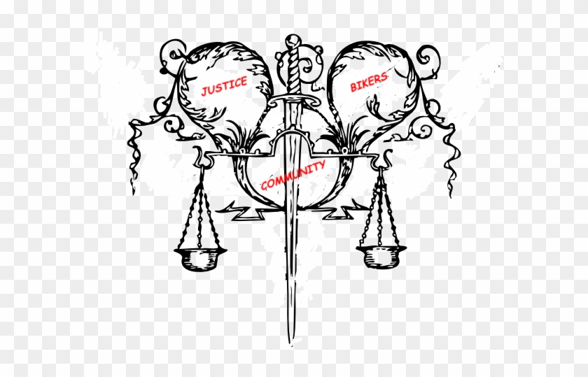Justice Clip Art - Scales Of Justice Tattoo #455468