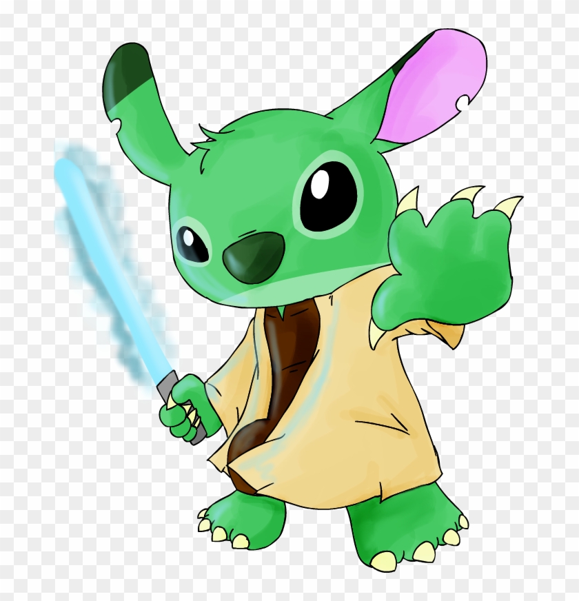 Yoda Stitch By Leniproduction - Yoda Stitch Png #455648