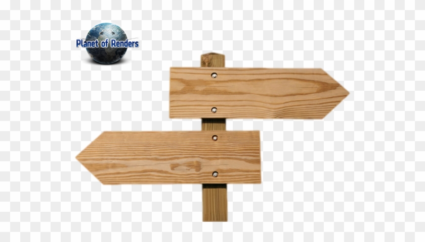 Renders Wood Planck Placas De Madeira - Wood Plank Sign Png #455692