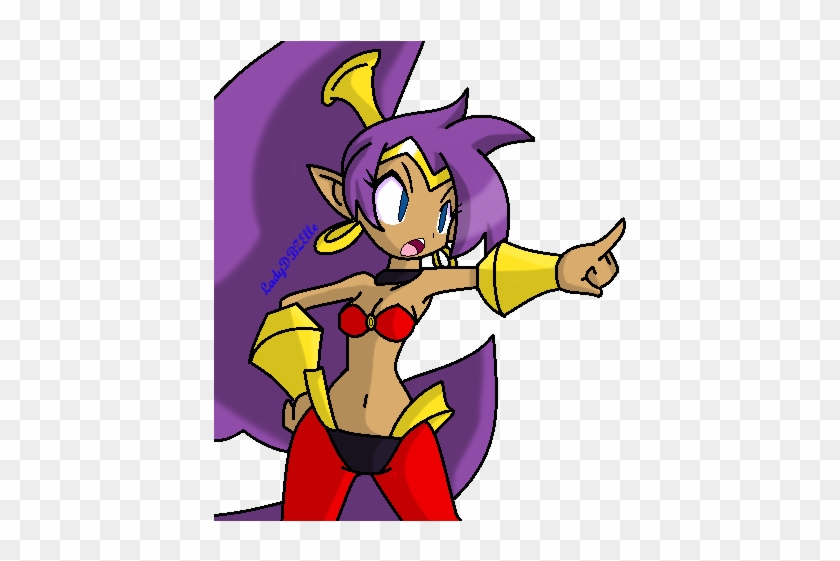 Shantae Shantae The Half Genie Hero Video Game Character - Cartoon #455743