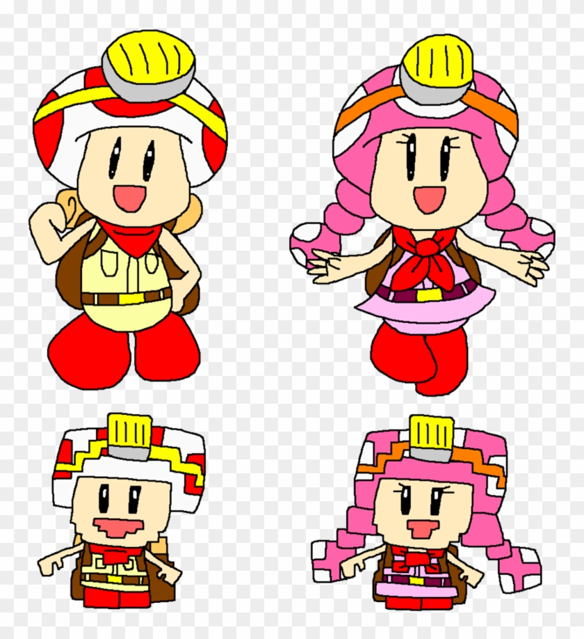 Captain Toad And Toadette Video Game Hero By Pokegirlrules - Captain Toad Deviantart #455754