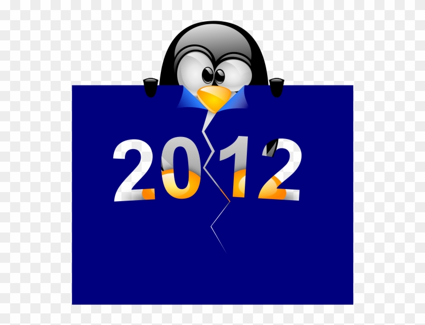 Tux Fin 2012 Clip Art - Tux #455785
