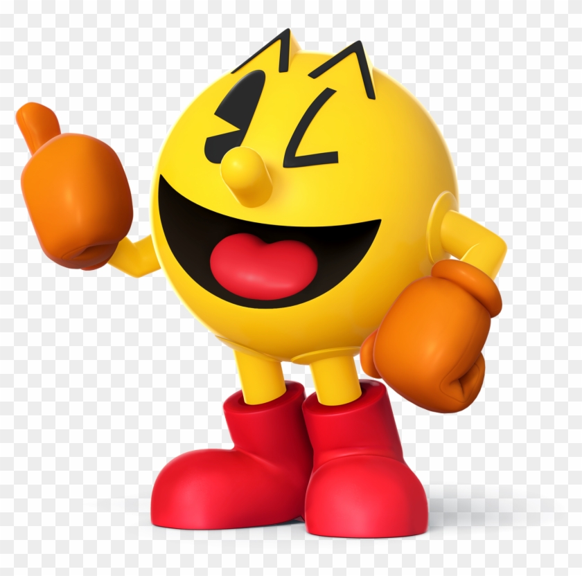 Before Yoshi And Kirby There Was The Original Hungry - Super Smash Bros Pac Man #455810