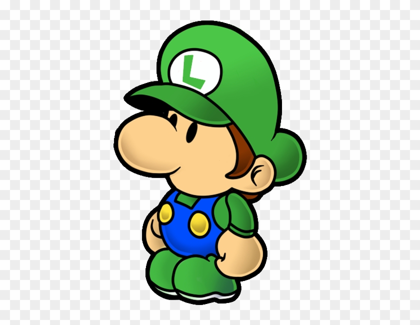 Paper Baby Luigi - Paper Mario Baby Luigi #455824