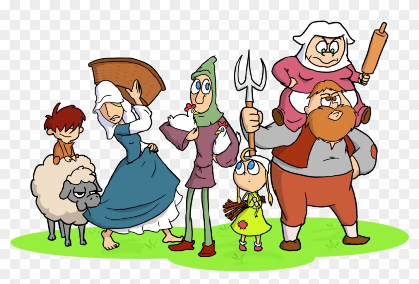 Peasants By Earthvsthederek Peasants By Earthvsthederek - Group Of Peasants Cartoon #456105