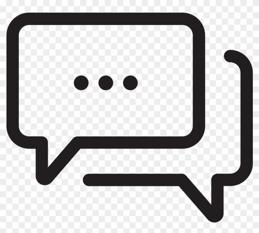 Chat - Conversation Icon Outline #456108