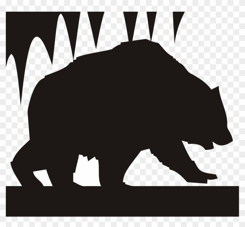 Bear In Cave - Bear Cave Logo #456119