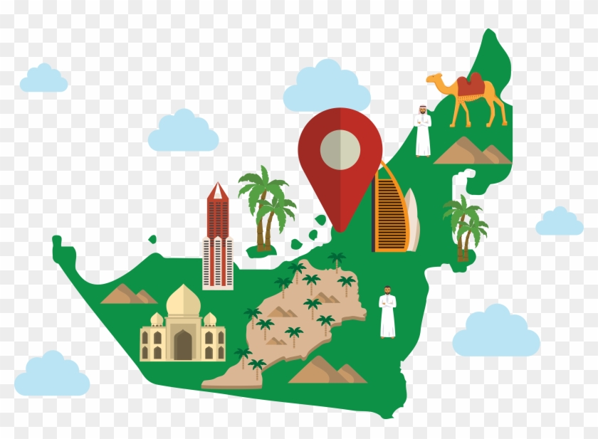 Dubai Euclidean Vector Clip Art - Dubai Euclidean Vector Clip Art #456170