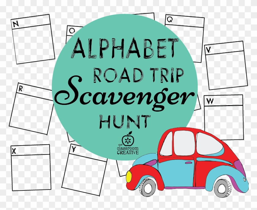 Freebie Road Trip Alphabet Scavenger Hunt - Road Trip #456173