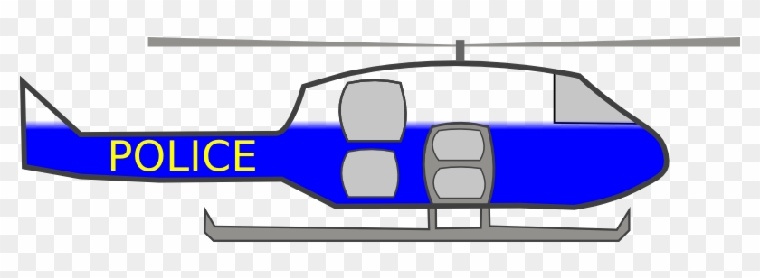 An Enemy Police Helicopter - Helicpter Police Clip Art #456195