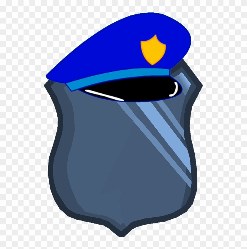 Police Badge Body - Cartoon #456216