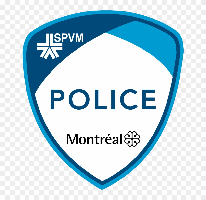 Fichier - Spvm Écusson - Svg - Police De Montreal Logo #456224