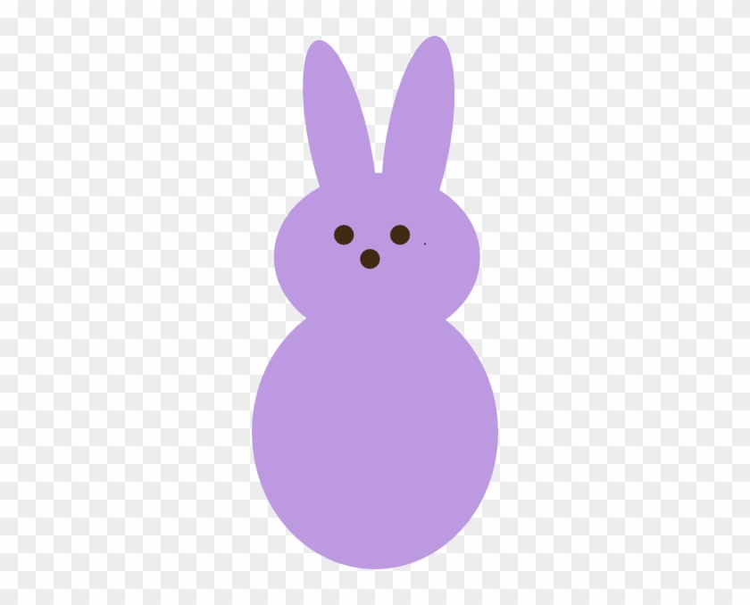 Purple Peep Clip Art - Easter Peeps Clipart #456227