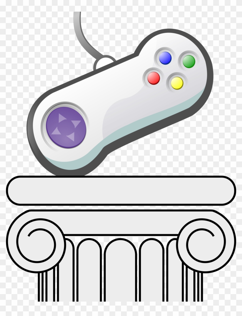 Open - Video Game Controller Clip Art #456251