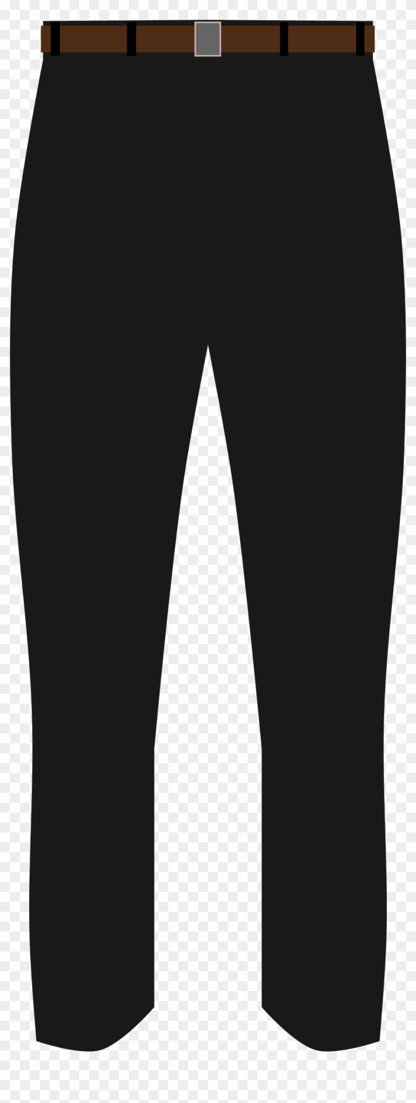 Free Clipart Black Pants Andrew Thomas Png - Leggings #456280