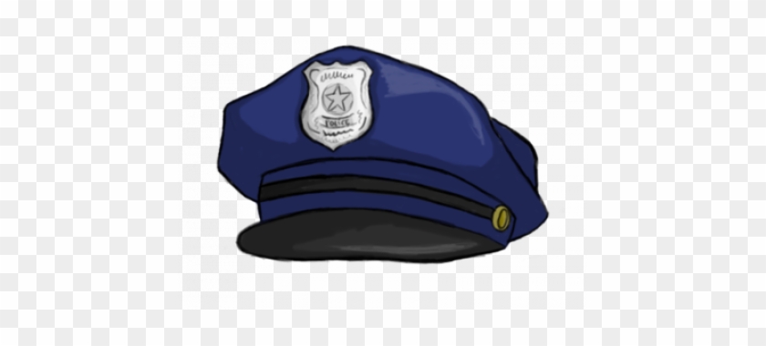 Police Officer Hat Clipart - Policehat Cartoon #456326