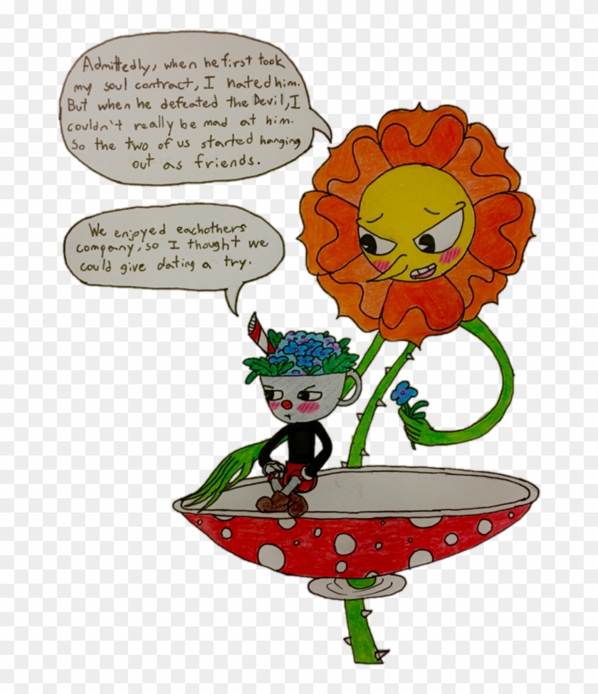 Ask Cuphead And Cagney Carnation - Cagney Carnation X Cuphead #456338