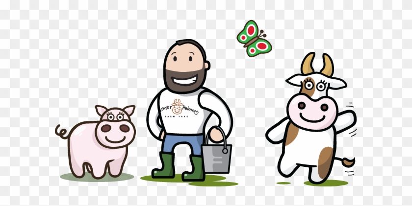 Happy Farmer Cartoon Png #456354
