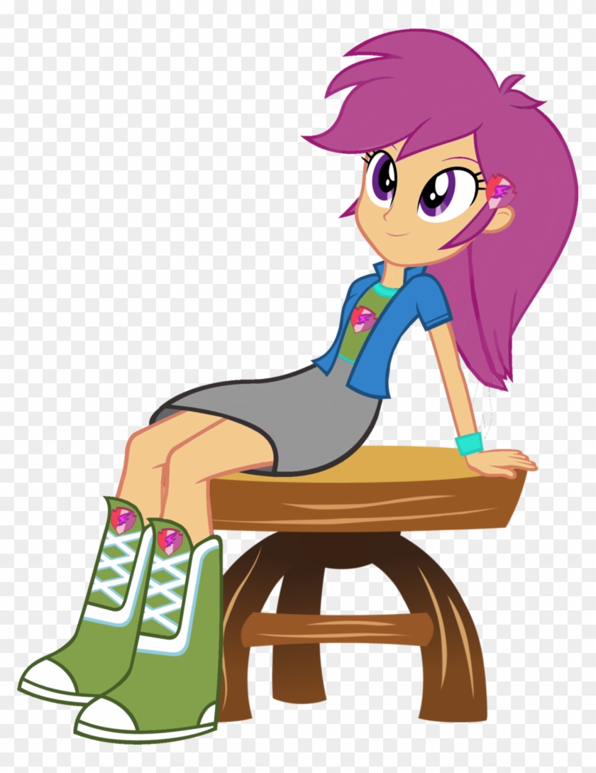 Teen Scootaloo Eqg By Sunsetshimmer333 - Mlp Eqg Scootaloo #456364
