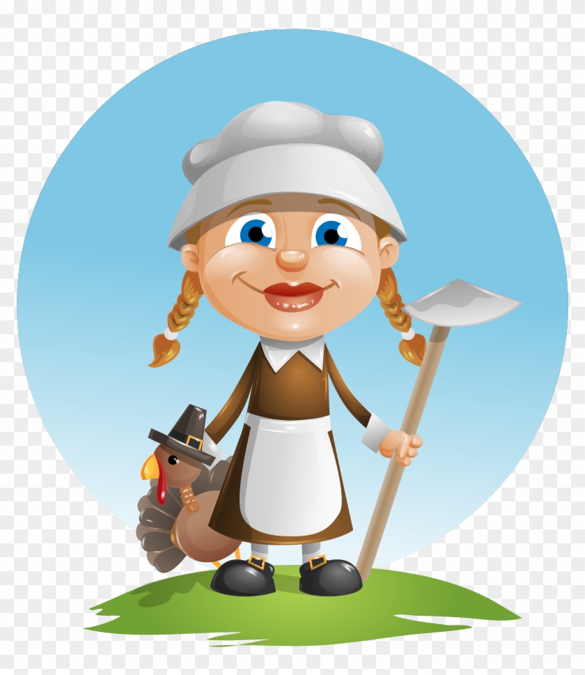 Farmer Clip Art - Female Farmer Clip Art #456365