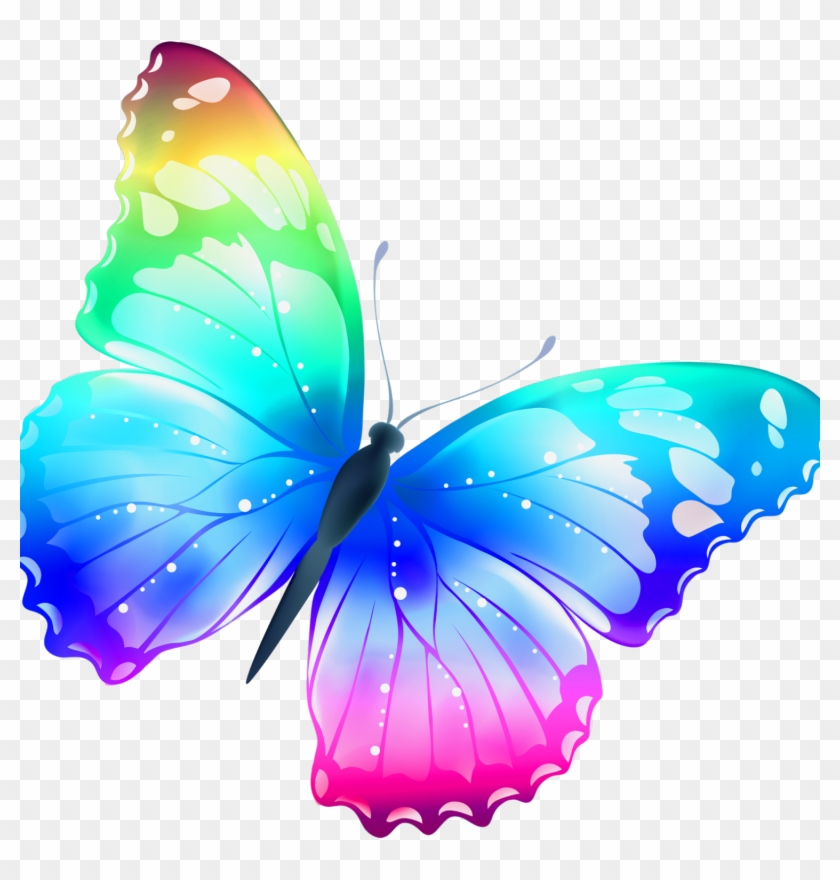 Butterfly Color Clip Art - Butterfly Color Clip Art #456563