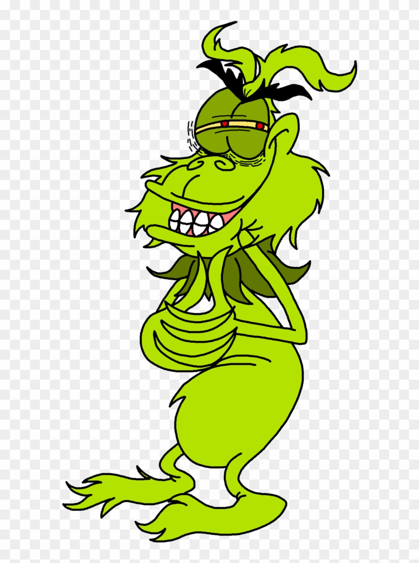 Grinch Smiling Like A Chimp By Lotusbandicoot - Transparent Grinch Face #456450