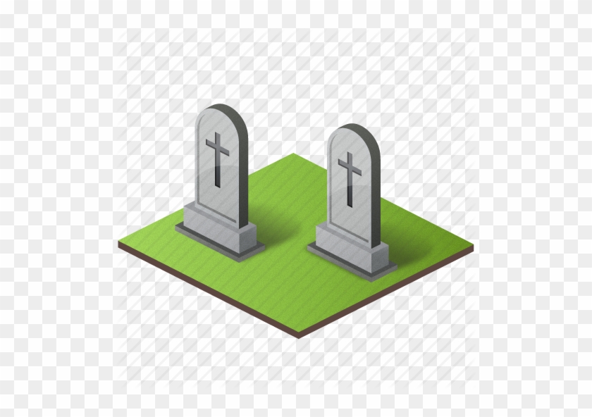 Graveyard Icon - Grave 3d Icon #456473
