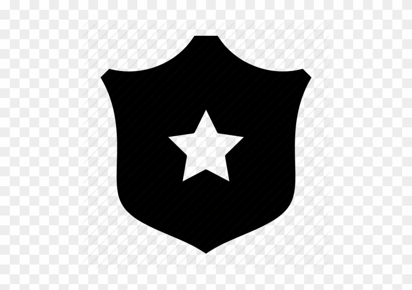 Badge, Medal, Military, Police Icon - Police Badge Icon Png #456528
