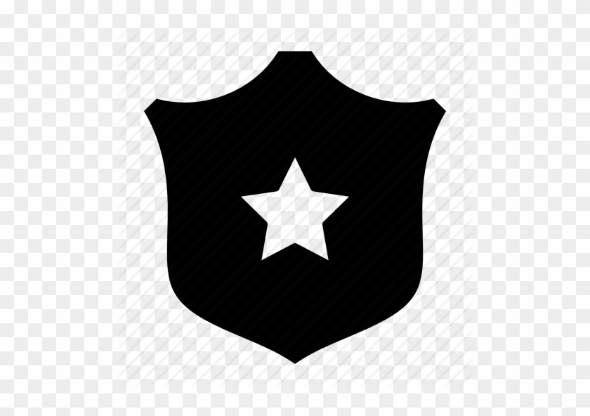 Badge, Medal, Military, Police Icon - Police Badge Icon Png #456528