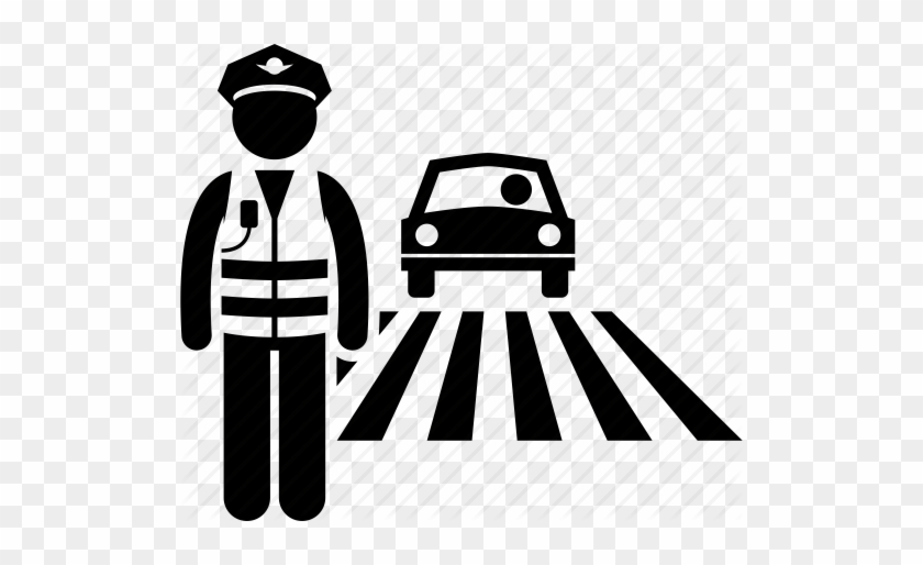 Traffic Icon - Traffic Police Icon Png #456587