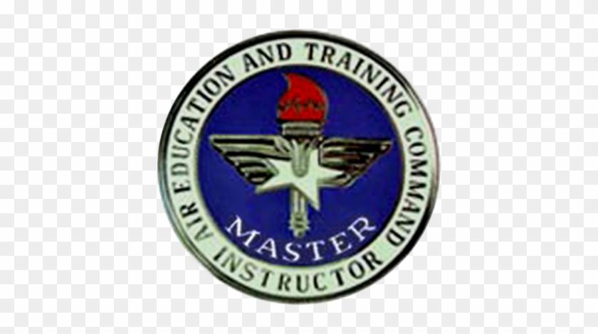 Usaf Air Education & Training Command Master Instructor - Half Past 2 Clock #456712