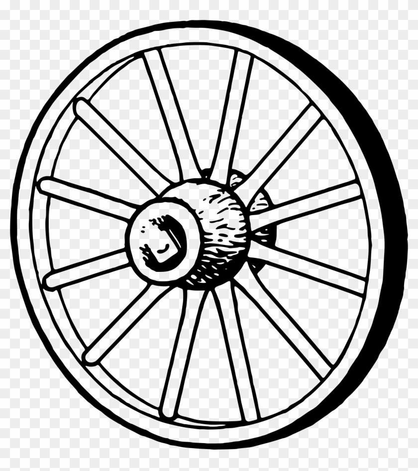 Wagon Wheel Clipart Free Best On - Clip Art #456862