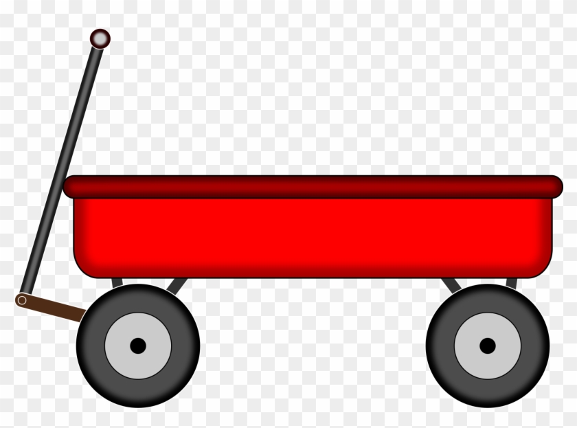 Clipart - Little Red Wagon Clipart #456868