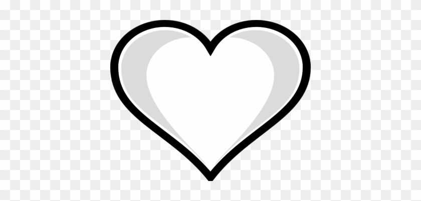 Coloring Trend Thumbnail Size Heart Outline Clip Art - Colouring Pages Of Heart #456874