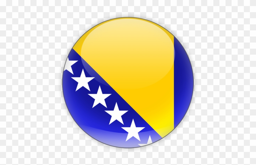 Bosnia And Herzegovina Flag Png Transparent Images - Bosnia Flag #456942