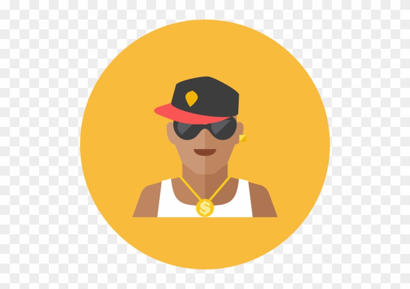 Rapper 2 Icon - Rapper Icon Png #457051