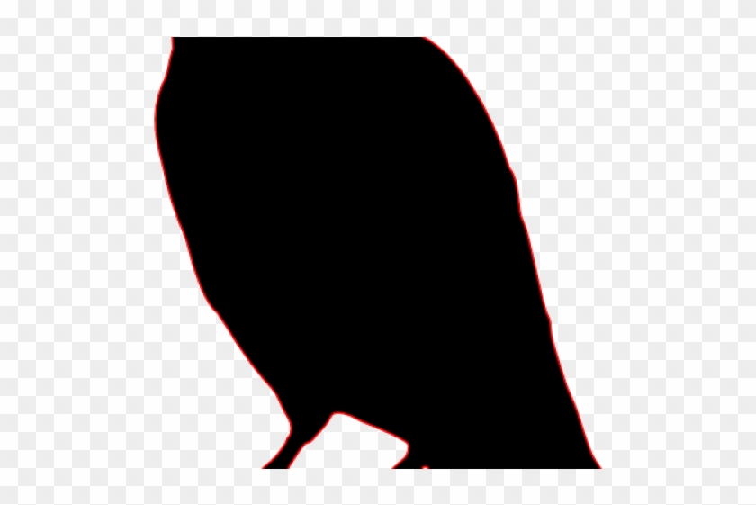Raven Clipart Silhouette - Raven Clipart Silhouette #457126