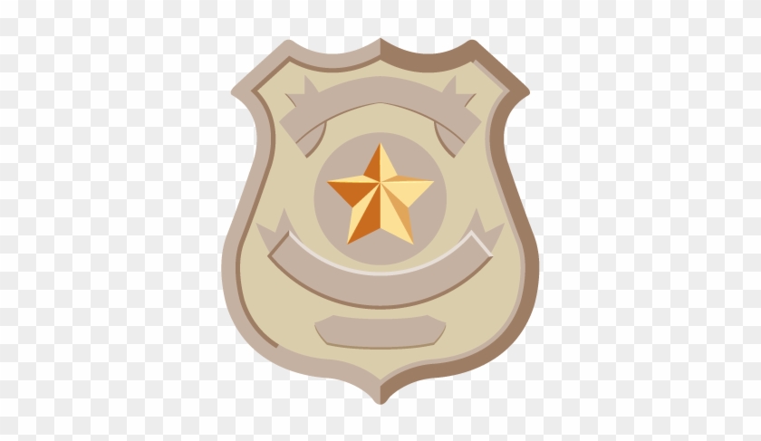 Free Simple Police Badge Clip Art - Public Domain Police Badge #457248