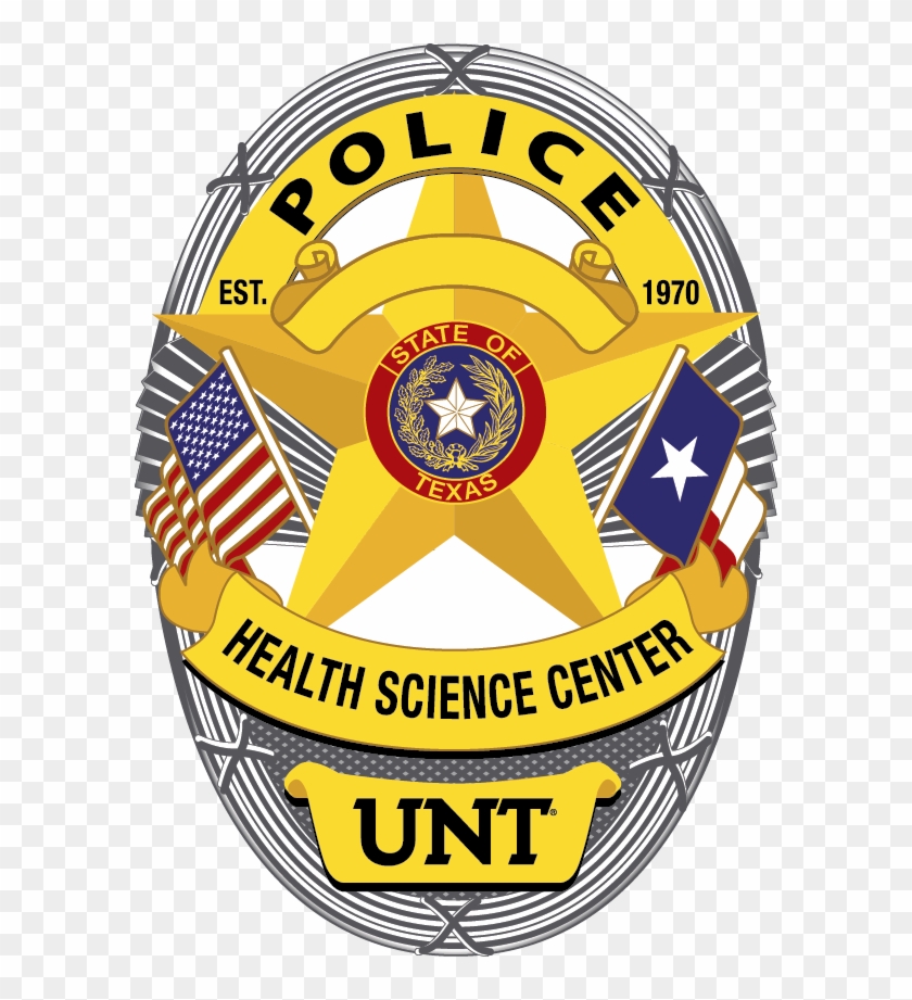 Hsc Police Badge - University Of North Texas #457251