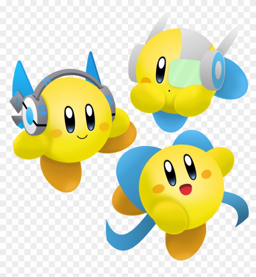 Ito, Error And Ribbon By Water-kirby - Kirby #457265