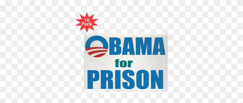 Obama For Prison Rectangle Magnet - Green Light Depot 10 Pack 8ft 40w Led Linear Tube - #457328