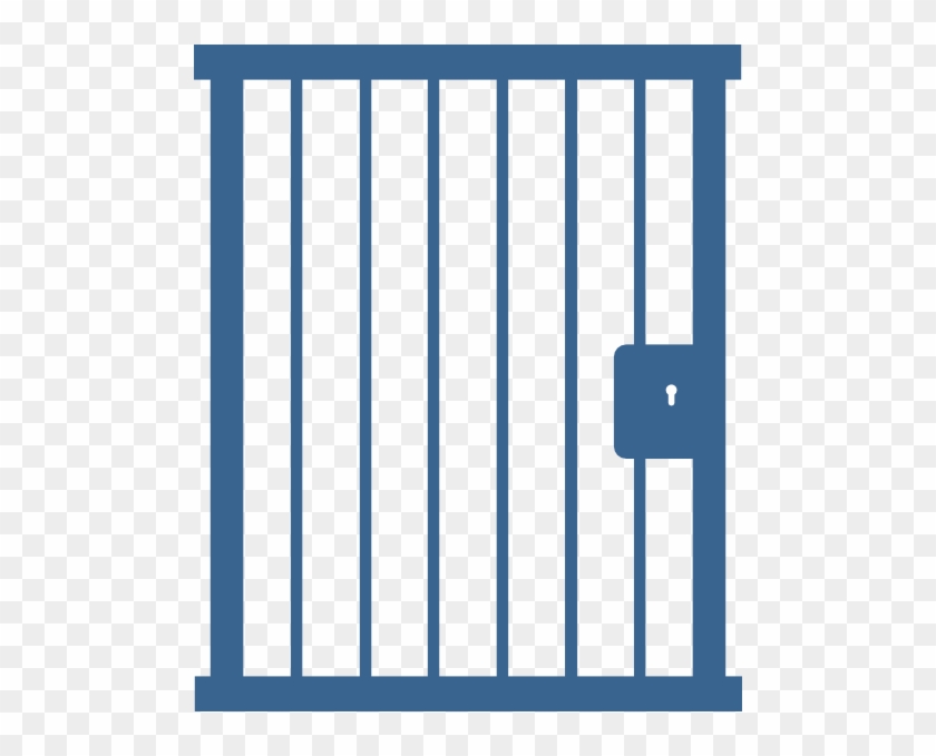 Prison Cell Clip Art At Clker - Jail Cell Jail Clipart #457379