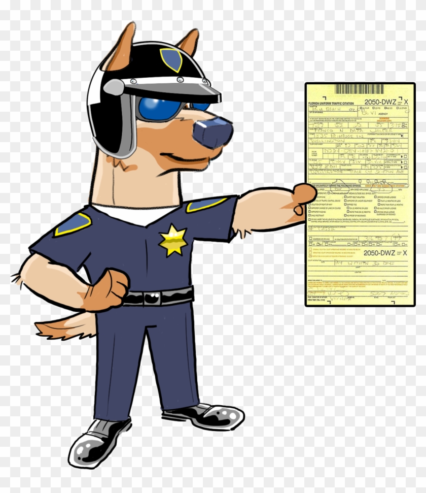 Petaluma Police Mascot - Cartoon #457529
