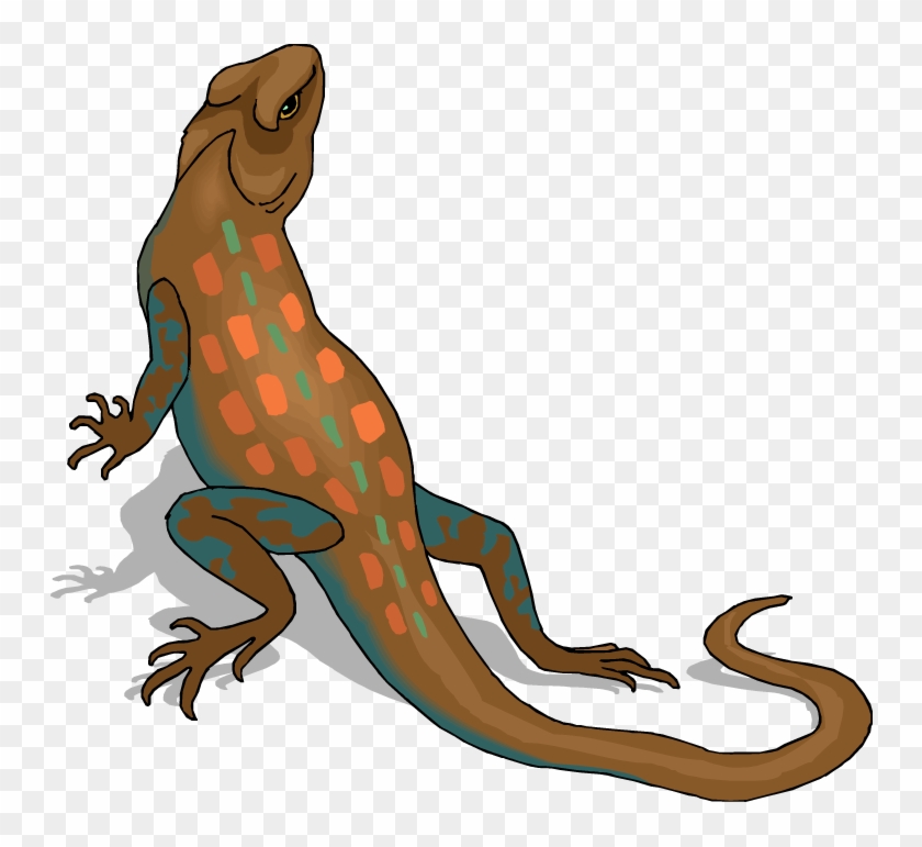Clipart Of Lizard #457549