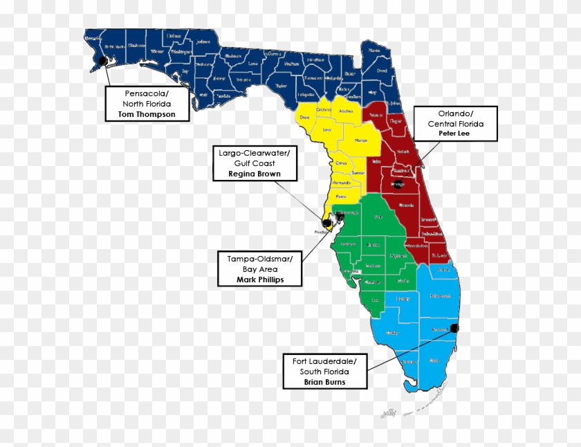 "organizing Florida To Take Back America " Two Ways - Map Of Florida Beaches #457572